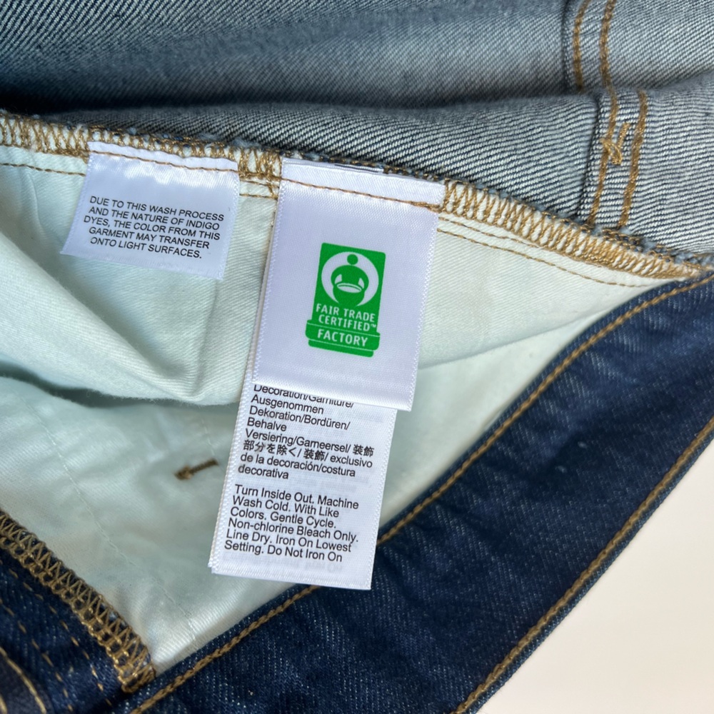 J.Crew ‘96 Embellished Denim Trouser Wide Leg Jeans 31P High Rise Dark Wash - Picture 12 of 16